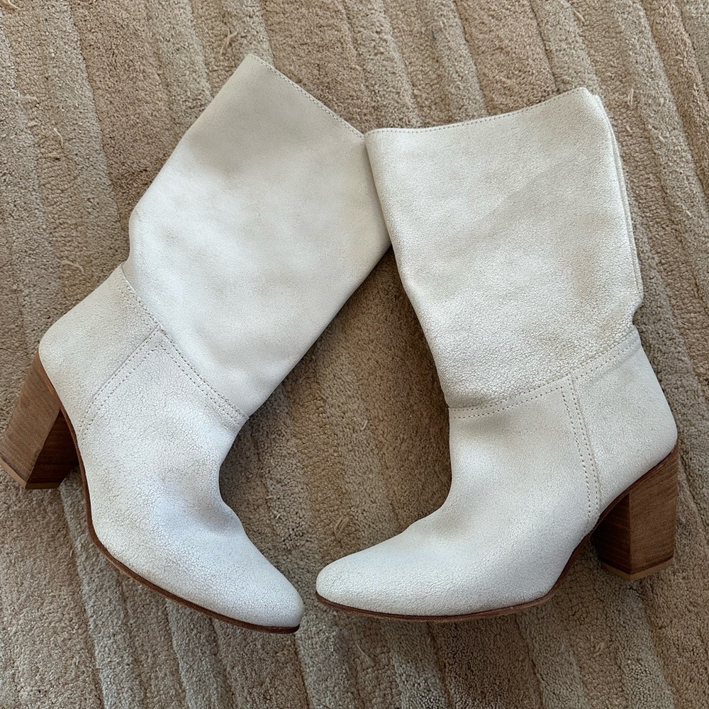 VGUC Agnes B. Leather boots